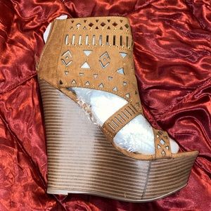 Woman’s Platform Wedge Sandal
